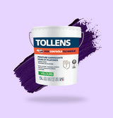 Peinture violette à la charte de Mon Contrôle Technique