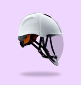 Casque électricien avec visière