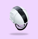 Casque électricien avec visière