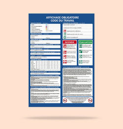 Affichage Obligatoire du Code du Travail
