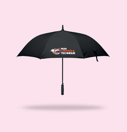 Parapluie Mon Contrôle Technique noir