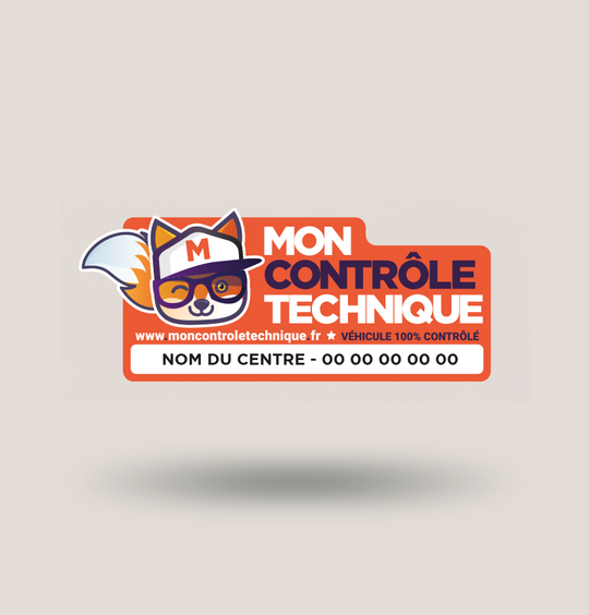 200 Autocollants Vitre Arrière personnalisés