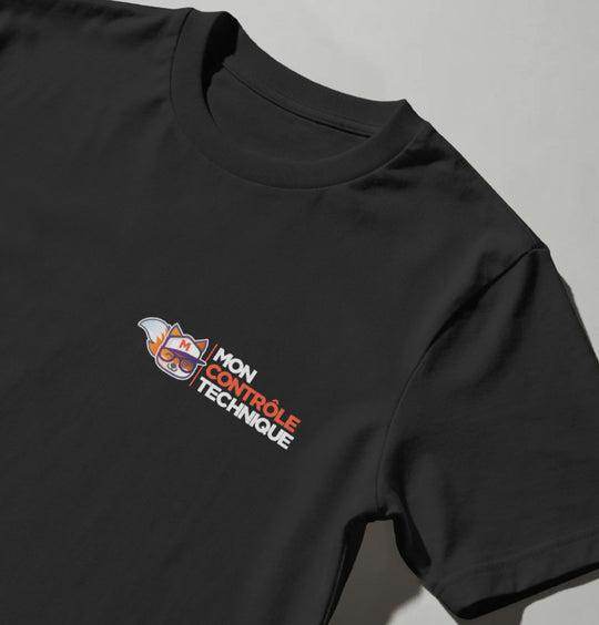T-shirt Mon Contrôle Technique – manches courtes, 2 modèles au choix