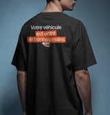 T-shirt Mon Contrôle Technique – manches courtes, 2 modèles au choix