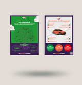 Pack 2 Affiches Accueil avec cadres